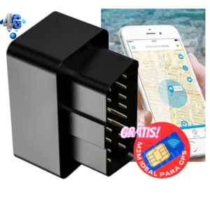 Rastreador GPS 4G PLUG OBD2, App Tecnotrack